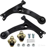 🔧 high-performance totrait front lower control arms with enhanced ball joints for 2003-2008 pontiac vibe, 2000-2005 toyota celica, 2003-2013 toyota corolla, 2003-2008 toyota matrix. логотип