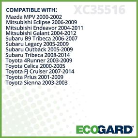 img 2 attached to 🚗 Premium Cabin Air Filter: ECOGARD XC35516 for Toyota Prius 2001-2009 & More