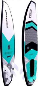 img 1 attached to Get Your Surf On With Driftsun Throwdown T2 Wakesurf Board - Custom Length & Quad Fin Set For Perfect Surf Style