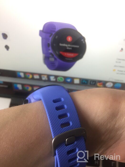 img 1 attached to 📱 Enhance Your Fitness Tracking with the Garmin Forerunner 45s Smart Watch - Iris Edition review by Xavier Xavier ᠌