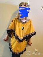 img 1 attached to Native American Costume For Girls - Traditional Kids Dress Outfit By ReliBeauty review by Marcus Hussain