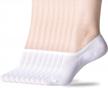 women's no show socks non-slip low cut boat line 3-15 pairs logo
