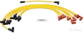 img 3 attached to 🔥 High-performance ACCEL 4048 Spark Plug Wire Set - 8mm - Vibrant Yellow with HEI Stock Style Boots