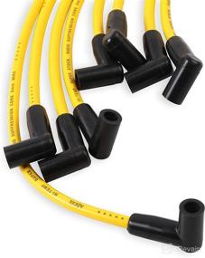 img 2 attached to 🔥 High-performance ACCEL 4048 Spark Plug Wire Set - 8mm - Vibrant Yellow with HEI Stock Style Boots