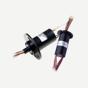 img 3 attached to Taidacent Plastic Small Size Slip Ring Rotating Electrical Connectors Collector Ring For Gimbal Fishing Wheel Robot Electrical Test Equipment (OD 8.5Mm 4 Ways 1A A Type)
