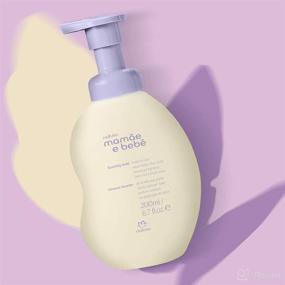 img 3 attached to 🧼 Mamae e Bebe Foaming Soap - Relaxing Fragrance for Head-to-Toe Care | 200ml / 6.7 fl. oz