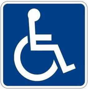 img 3 attached to Handicap Access Sticker Vinyl Decal Exterior Accessories