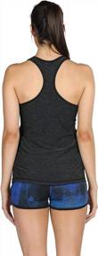 img 2 attached to Icyzone Racerback Tank Tops For Women - 3-Pack Of Athletic Yoga, Running, And Gym Shirts For Workouts