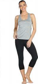 img 1 attached to Icyzone Racerback Tank Tops For Women - 3-Pack Of Athletic Yoga, Running, And Gym Shirts For Workouts