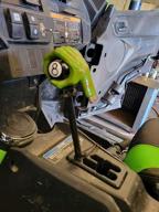 img 1 attached to Lunsom Green 8 Ball Shifter Knob - Perfect For Both Automatic And Manual Cars! review by Michael Hawkins