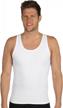 men's compression tank top with slimming spanx technology logo