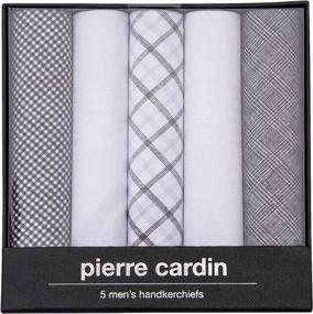 img 3 attached to Pierre Cardin Designer Handkerchiefs: Exquisite Patterns for Sophisticated Styles