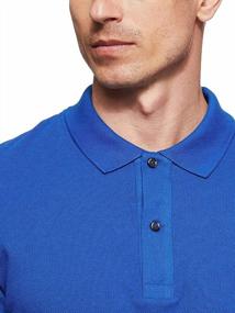 img 1 attached to 👔 Shop the Stylish Lacoste Classic Pique Sleeve X Large Men's Shirts Collection