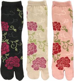 img 4 attached to 3-Pair Bowbear Womens Flip-Flop Socks - Comfort And Style Combined!