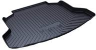 🔝 top-rated caartonn trunk cargo mat & liner for crv 2012-2016 - premium quality cargo tray and floor cover logo