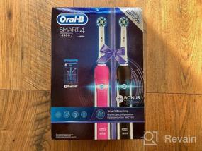 img 13 attached to Electric toothbrush Oral-B Smart 4 4900, black/pink