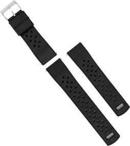 img 4 attached to ⌚️ Upgrade Your Timepiece with Barton Tropical-Style Watch Bands - Easy, Quick Release - Personalize with Choice of Strap Color & Size - Explore 18mm, 19mm, 20mm, 21mm, 22mm, 23mm, and 24mm Watch Straps