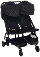 compact and lightweight mountain buggy nano duo buggy, black: perfect for two logo