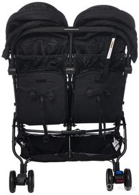 img 1 attached to Compact and Lightweight Mountain Buggy Nano Duo Buggy, Black: Perfect for Two