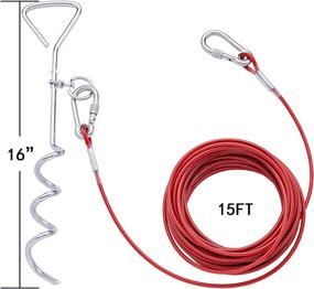 img 3 attached to Sturdy Camping Outdoor Durable Medium Dogs