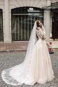 img 2 attached to 👗 Bridal Formal Women's Clothing - Wedding Dresses with Appliques