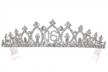 sparkling crystal tiara crown for sweet 16 - t1159 birthday party crown logo