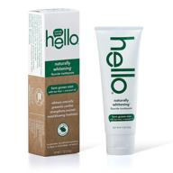 🌿 hello oral care naturally toothpaste: the perfect blend of nature's goodness for healthy teeth and gums logo