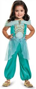 img 2 attached to Classic Toddler Jasmine Costume For Kids - Perfect For Halloween!