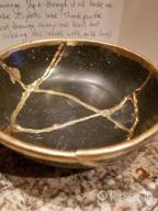 img 1 attached to Handcrafted White Matte Speckled Stoneware Dipping Bowl Set From Roro review by Ramesh Eastep