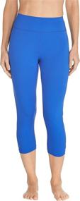 img 4 attached to Coolibar Womens Deep Water Capris Women's Clothing ~ Swimsuits & Cover Ups