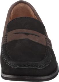 img 3 attached to Driver Club USA Leather Moccasin Boys' Shoes ~ Loafers