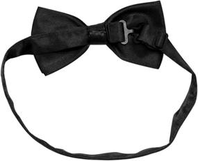 img 1 attached to 🎩 JAIFEI Elastic Wedding Suspenders with Bowtie Men's Accessories - Ties, Cummerbunds & Pocket Squares