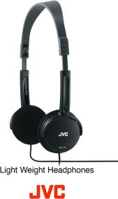 img 3 attached to 🎧 JVC HA-L50B: Stylish and Lightweight Foldable Headphones in Black