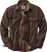experience unmatched comfort and style with legendary whitetails men's journeyman shirt jacket logo