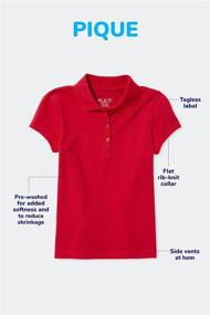 img 2 attached to High-Quality Children's Place Toddler Sleeve Uniform Boys' Tops, Tees & Shirts: A Stylish Choice!
