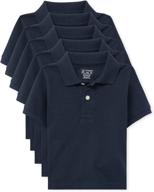 high-quality children's place toddler sleeve uniform boys' tops, tees & shirts: a stylish choice! logo