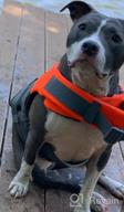 img 1 attached to ThinkPet Dog Life Jacket Reflective Lifesaver Floating Vest Adjustable (S (Chest 16.7-19.6In/Neck 11.4-16.1In), Green) review by Brian Chatum