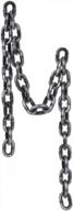 black/gray plastic chain by beistle - durable and versatile for decor and diy projects logo