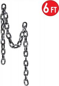 img 3 attached to Black/Gray Plastic Chain By Beistle - Durable And Versatile For Decor And DIY Projects
