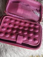 img 1 attached to Pink Travel Case Bag For Asthma Inhaler, Masks And Spacer - Secure And Convenient Storage Solution review by Steve Chomos