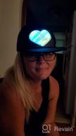 img 1 attached to Sound Activated LED Baseball Hat Flashing DJ Snapback For Men And Women - Rave Light Up review by George Karadimas