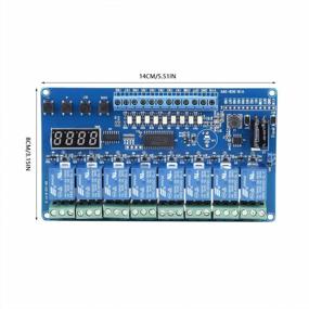 img 3 attached to 8-Channel Multifunction Relay Board With Time Delay And Optocoupler LED - Ideal For Industrial Automation