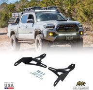 🚗 2016+ toyota tacoma lower bumper light bar mounting brackets: enhanced seo logo