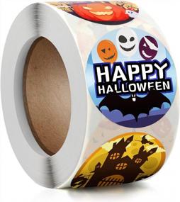 img 4 attached to Spooky Fun With Dongpong Halloween Stickers: 500Pcs Treat Bag Decorations For Kids And Adults