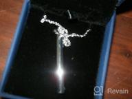 img 1 attached to Ristake Memorial Necklace: Stainless Steel Cremation Jewelry for Ashes review by John Carter