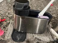 img 1 attached to Keep Your Kitchen And Bathroom Neat And Tidy With ODesign Stainless Steel Sink Caddy Dispenser - Ideal For Campers And RVs review by Jeff Shapiro