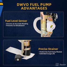 img 1 attached to 🔧 DWVO Fuel Pump for 1999-2001 Ford Explorer/Mercury Mountaineer 4.0L 5.0L (Also fits 2001 Ford Explorer Sport Trac)