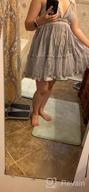 img 1 attached to Women'S Summer Halter Deep V Neck Sexy Patchwork Mini Short Dress - R.Vivimos review by Rhett Fifer