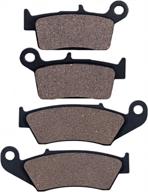 cyleto brake pads set for suzuki dr-z 400, drz400, and dr-z400sm 2000-2009 & 2005-2009 front and rear logo