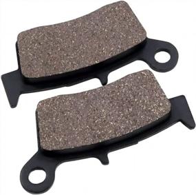 img 2 attached to Cyleto Brake Pads Set For Suzuki DR-Z 400, DRZ400, And DR-Z400SM 2000-2009 & 2005-2009 Front And Rear